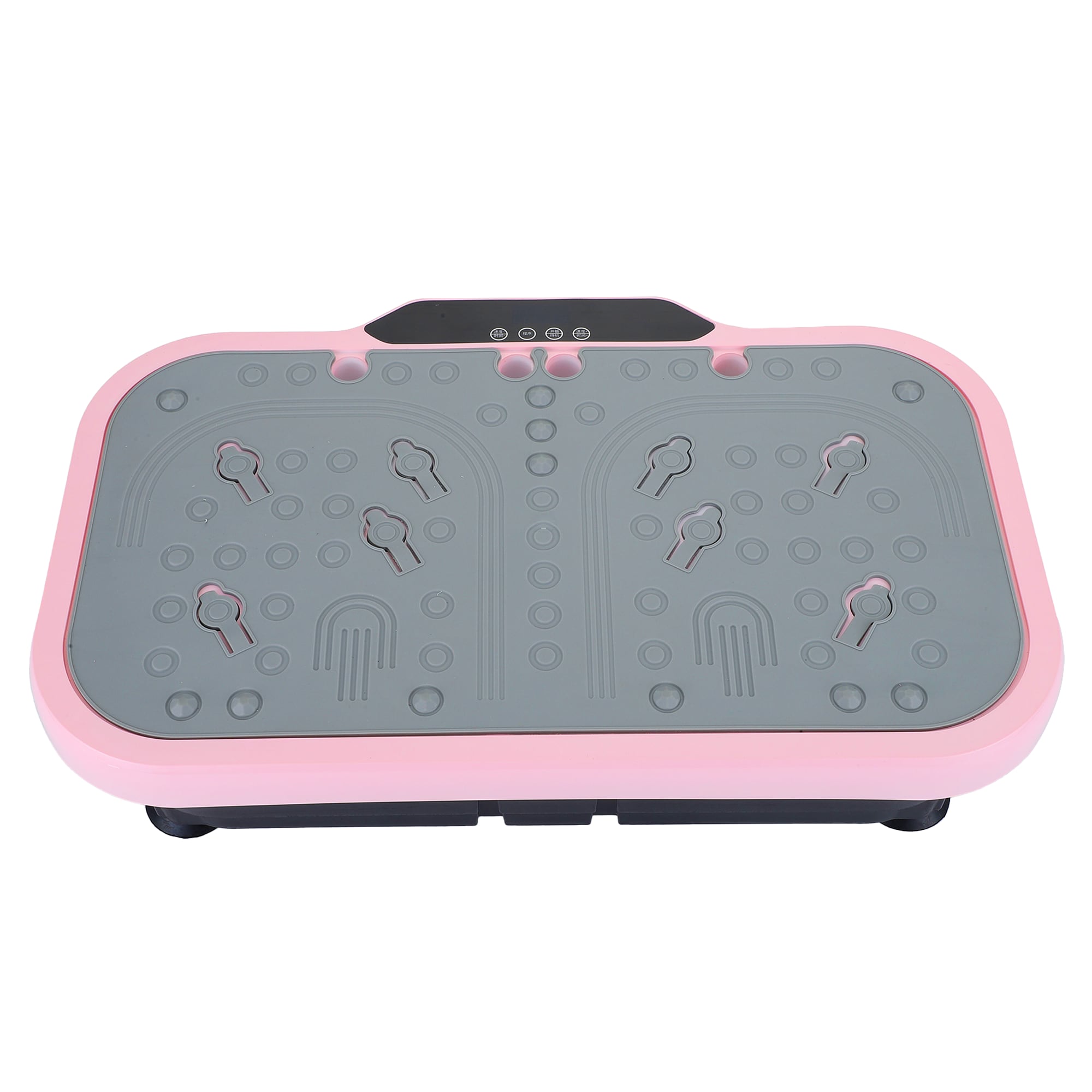 Vibration Plate Fitness Platform With Handle Whole Body Exercise Machine With 120 Speed Levels, Lymphatic Drainage, Fat Burning, And Weight Loss, Perfect For Women, Men, And Home Gym Exercise_voghion.com